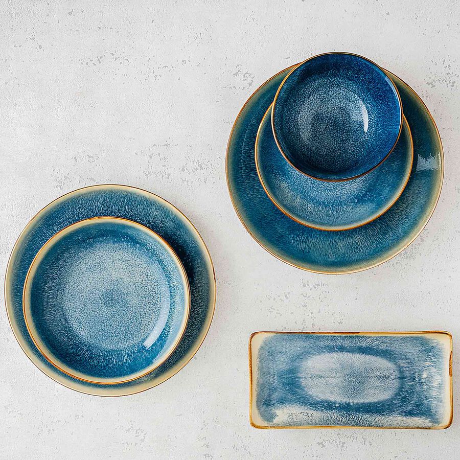 Plato hondo de porcelana Aura 20cm