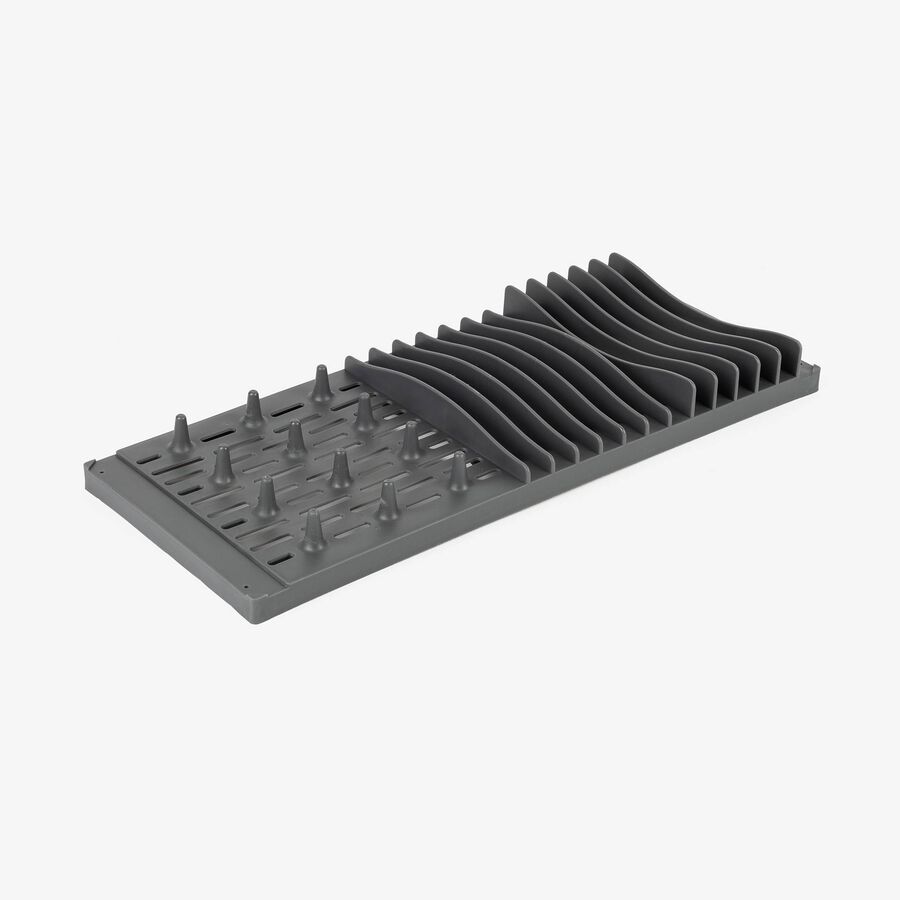 Tapete escurreplatos de plástico y microfibra 50x48cm