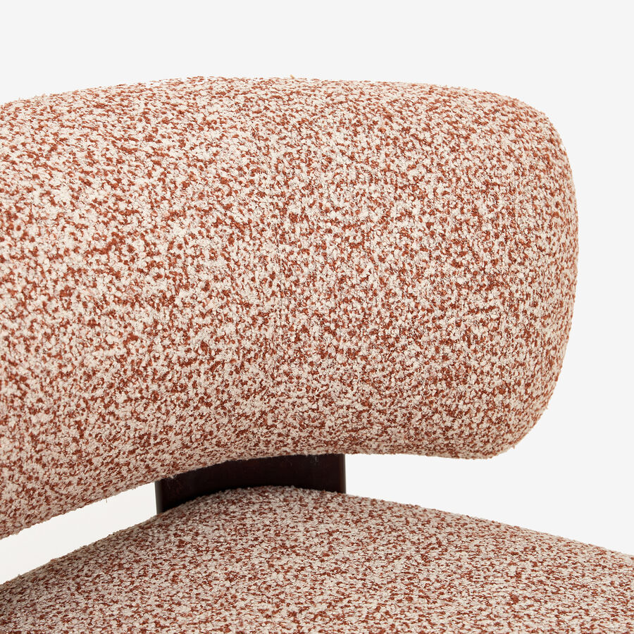 Butaca rosa Ástrid 97x92x67cm Clau&Chloe