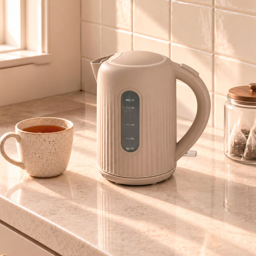 Hervidor inal&aacute;mbrico beige Bruma 1,7L