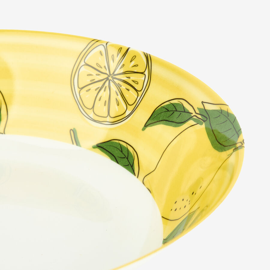 Plato hondo de melamina Lemon Ø20cm