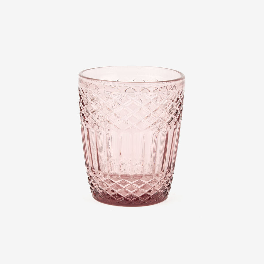Vaso de cristal rosa Aliss 25cl