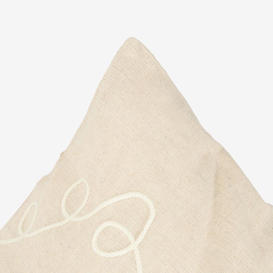 Funda de coj&iacute;n con guantes tricot 45x45cm