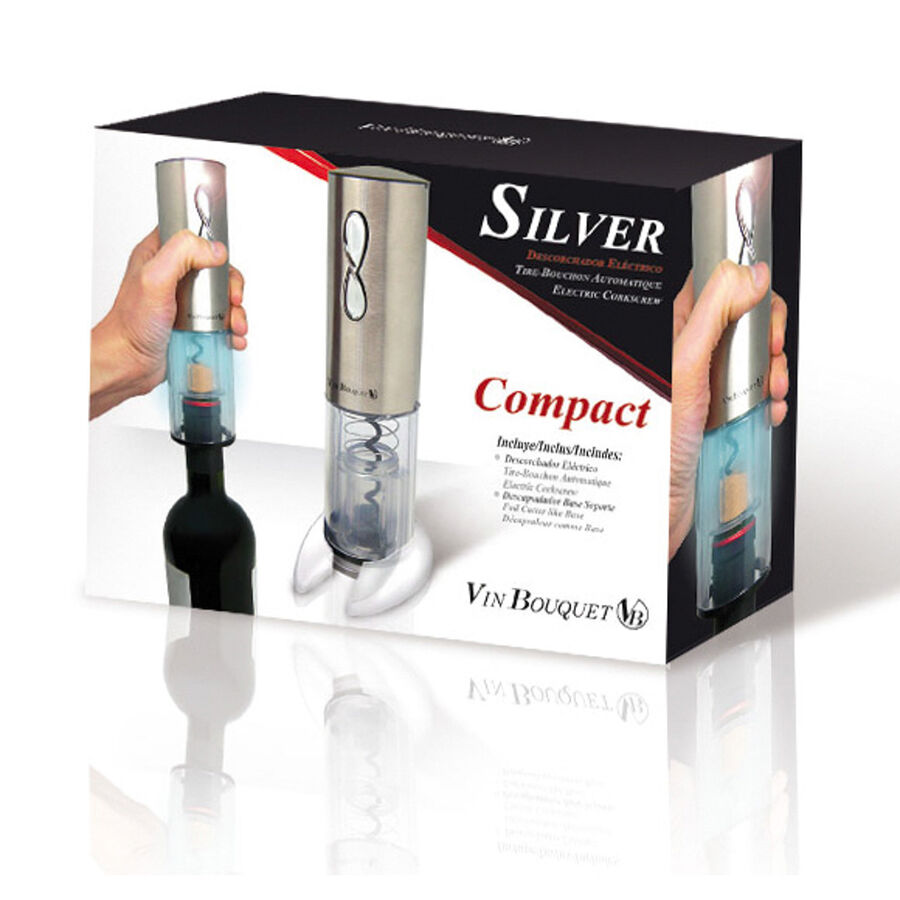Descorchador eléctrico con cargador Vin Bouquet