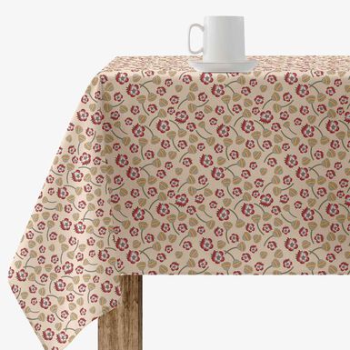 Mantel resinado calm Botanicals 140x250cm Clau&Chloe