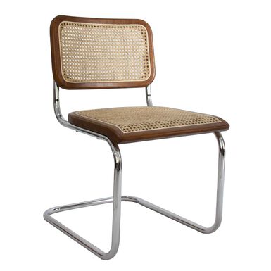 Silla de comedor de ratán Leonor 47,5x63,5x82cm Clau&Chloe