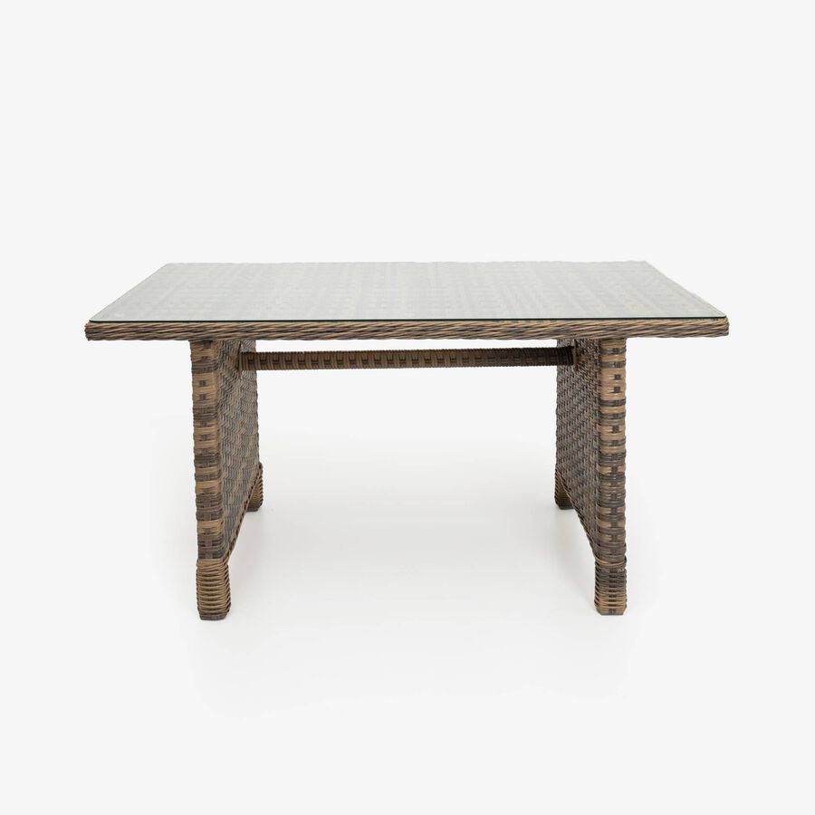 Set de jardín de 4 piezas de ratán sintético Lanai