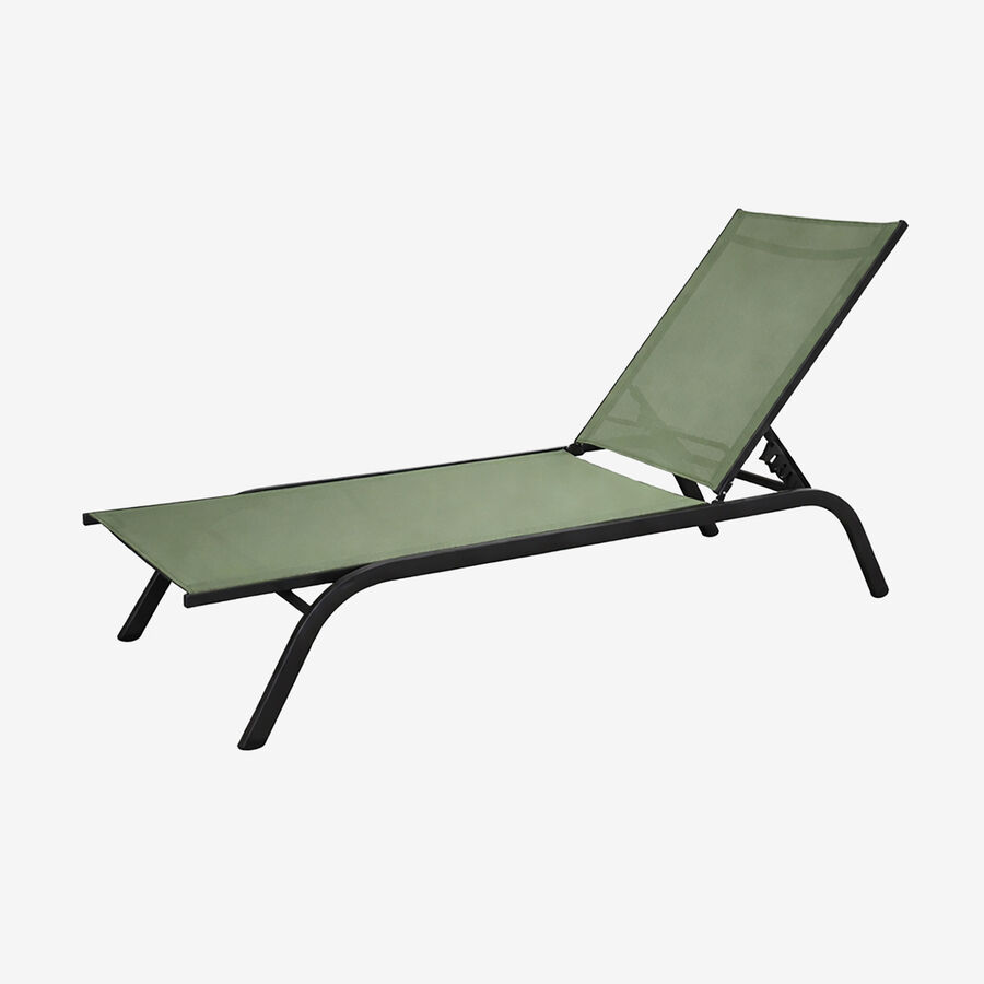 Tumbona de jard&iacute;n de textileno verde Oasis