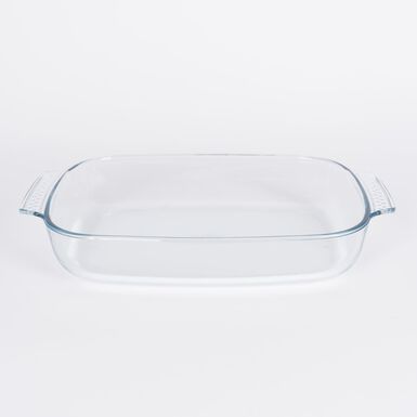 Set de 2 fuentes para horno de vidrio pyrex 39x25/35x23cm