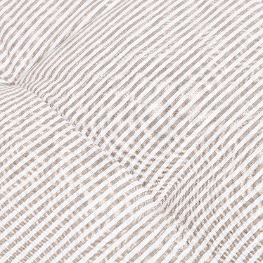 Coj&iacute;n de respaldo para palet beige Izaro 122x55x10cm