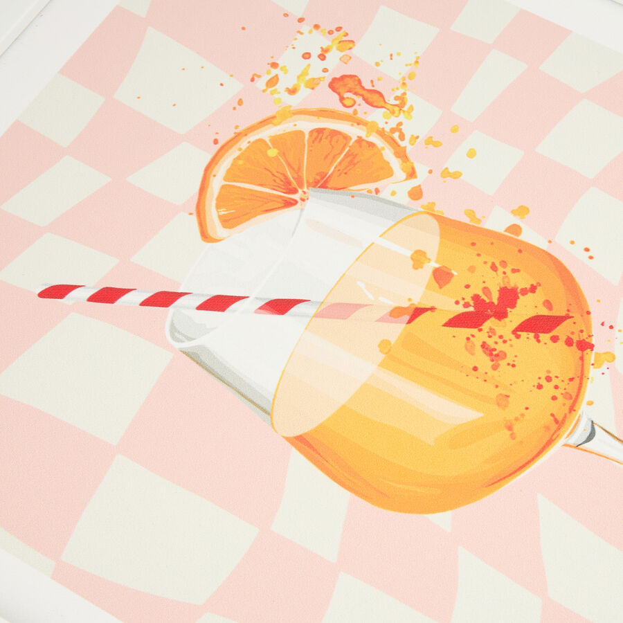Cuadro con marco y cristal Aperol Spritz 30x40cm