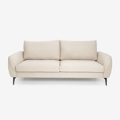 Sofá de 3 plazas beige Balt 207x90cm Clau&Chloe