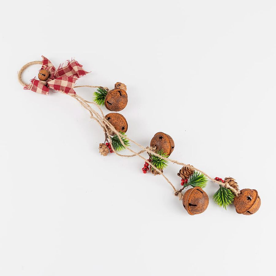 Cascabel envejecido para colgar 50cm