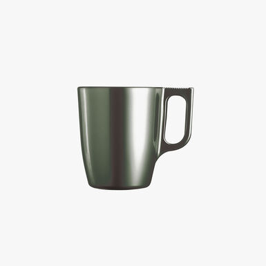 Mug de vidrio verde Flashy 25cl