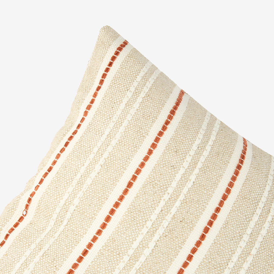 Funda de coj&iacute;n beige Jarfa 45x45cm