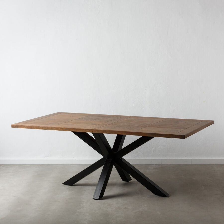 Mesa de comedor de madera de mango 200x100x78cm