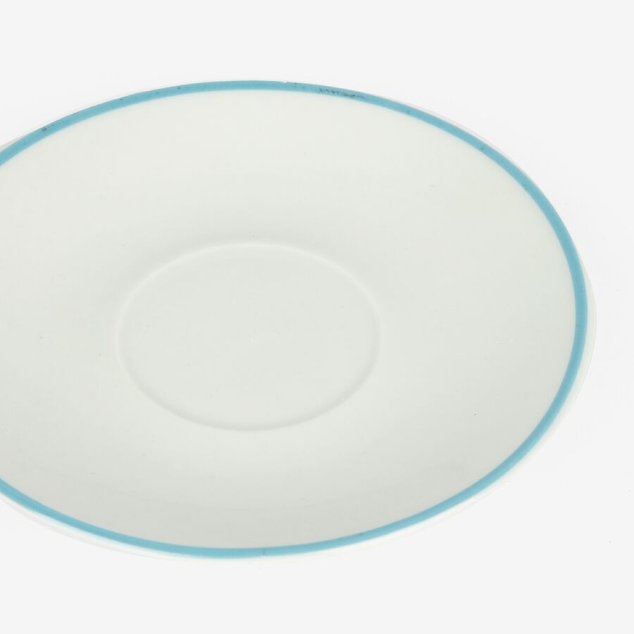 Conjunto de seis tazas de caf&eacute; de porcelana Mediterr&aacute;neo 9cl