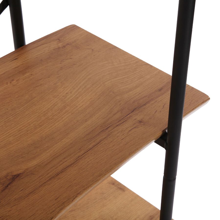 Estantería de madera DM con 3 estantes Oslo 80x34x80cm