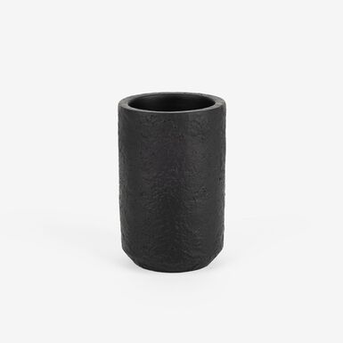 Vaso portacepillos de resina negro Fito 11c