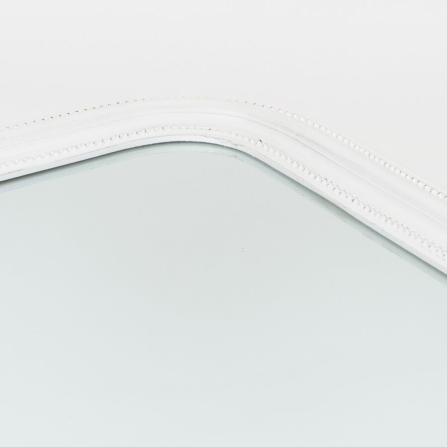 Espejo de pared blanco 74x104cm