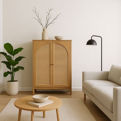 Armario de madera MDF Shanghai 93x40x151cm