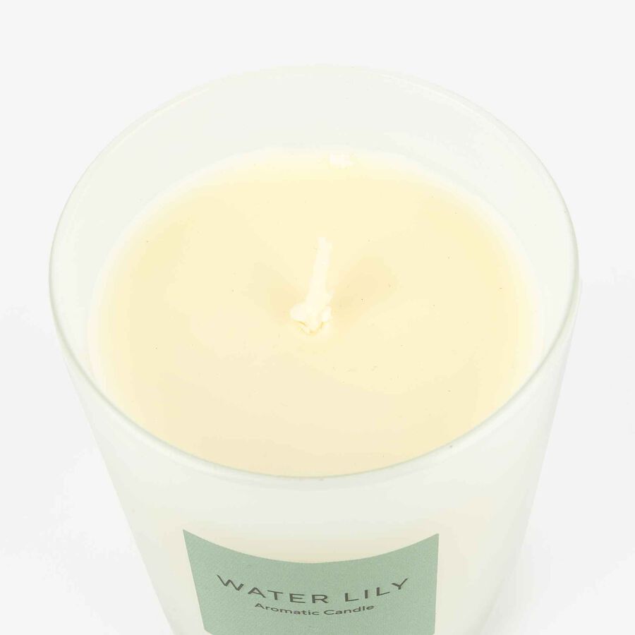 Vela aromática Water Lily en vaso de cristal 180gr Casa Viva