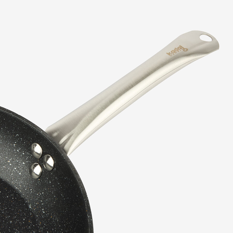 Sartén de aluminio forjado antiadherente apta para inducción Piedra Batu Ø24cm