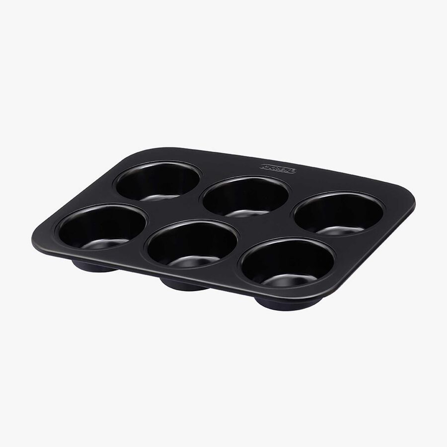 Bandeja 6 magdalenas metal Glide Pyrex