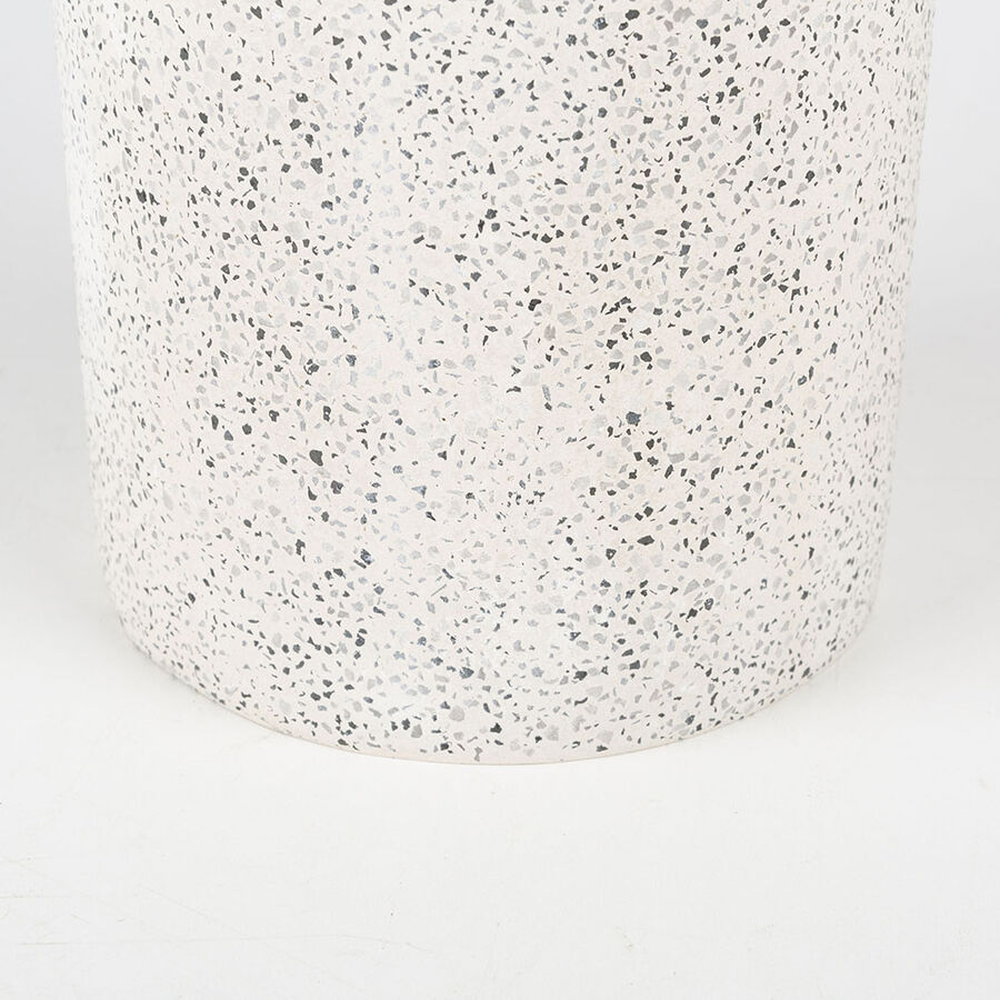 Set de portautensilios efecto piedra &Oslash;10x23cm