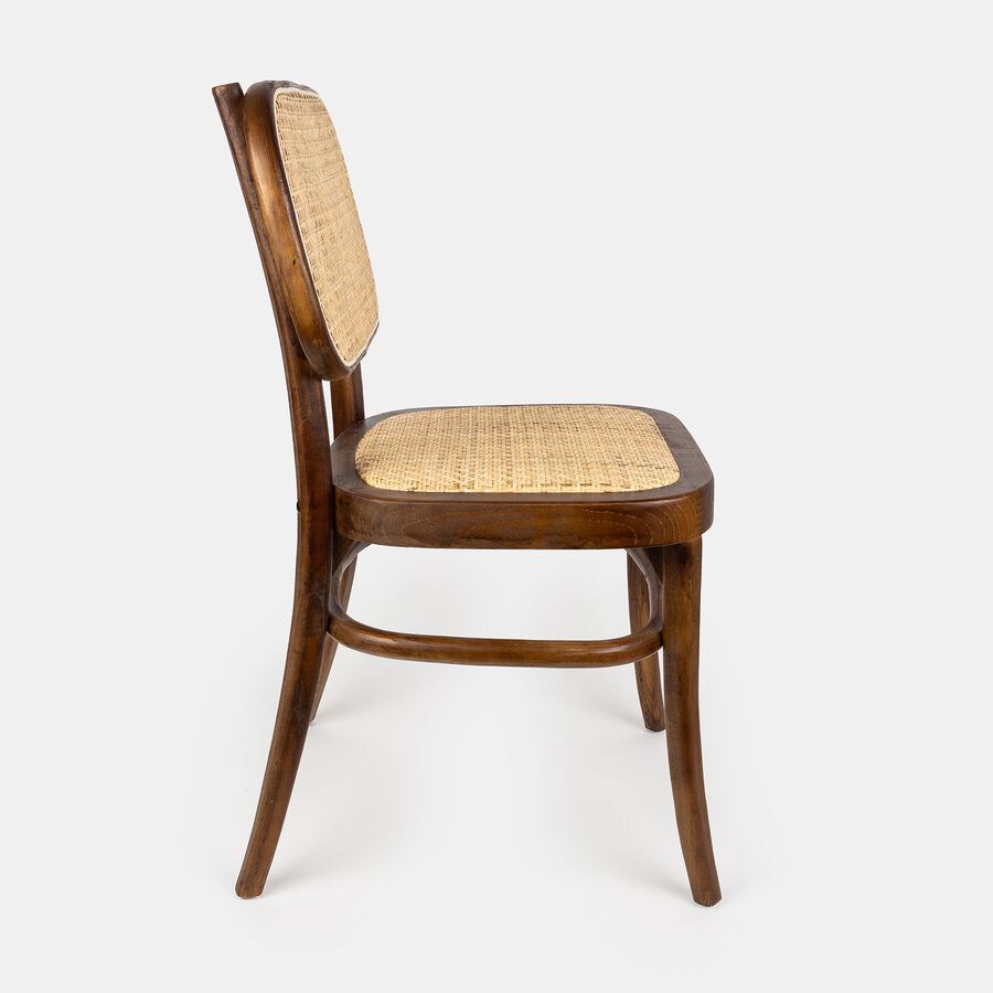 Silla de comedor de madera de olmo Cibran 45x41x83cm Clau&Chloe