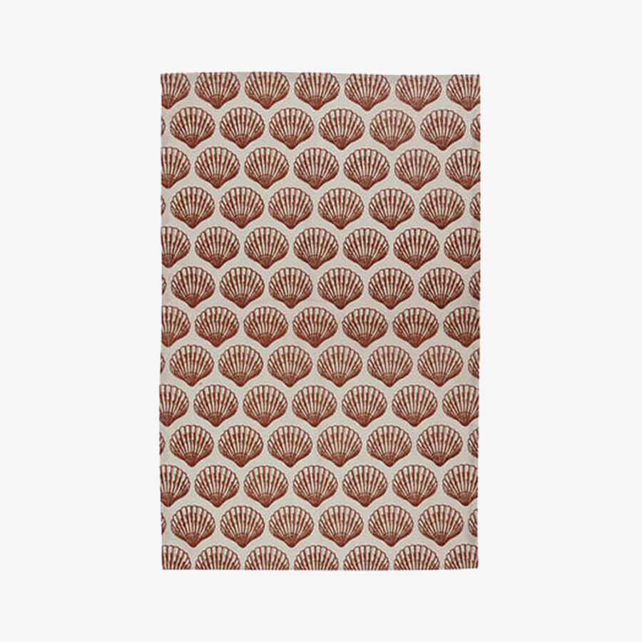 Set de 3 pa&ntilde;os de cocina de algod&oacute;n mostaza 45x70cm