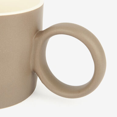 Mug de cerámica gris Grade 42cl Clau&Chloe