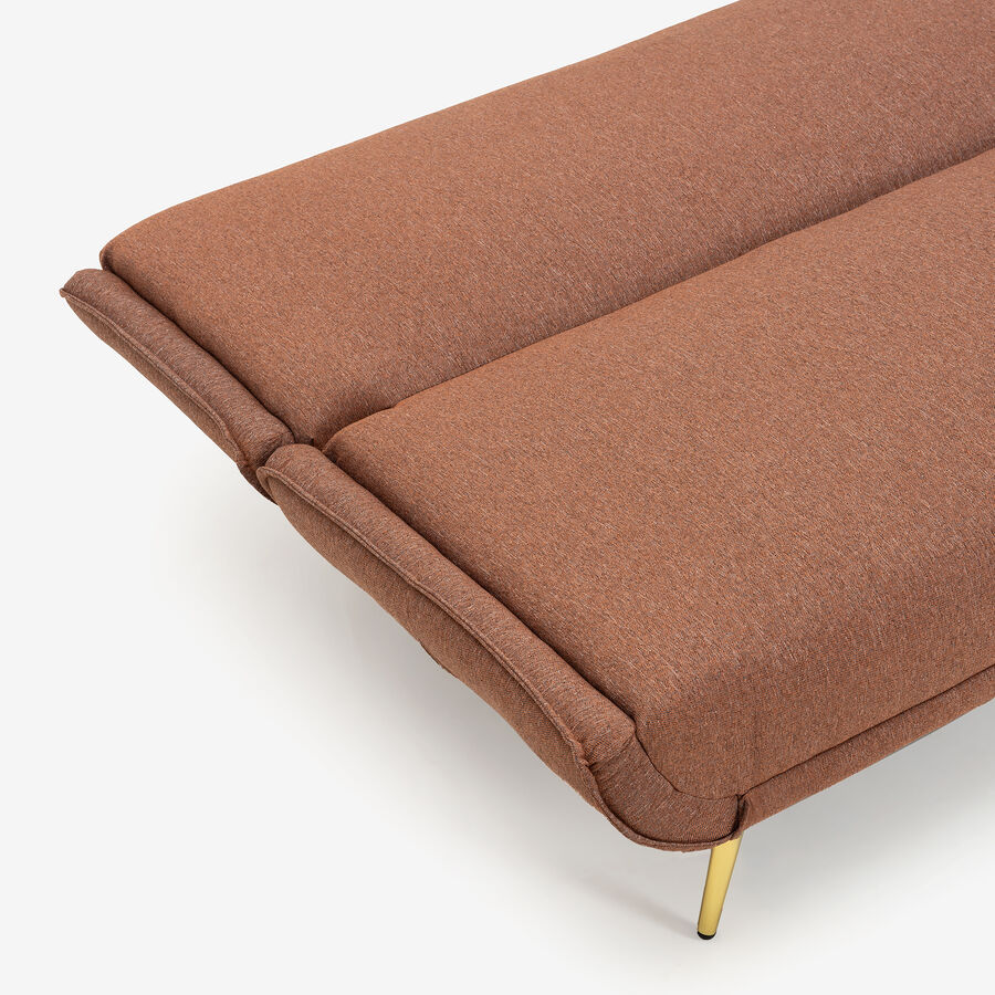 Sofá cama de 2 plazas terracota Manati 190x92x80cm