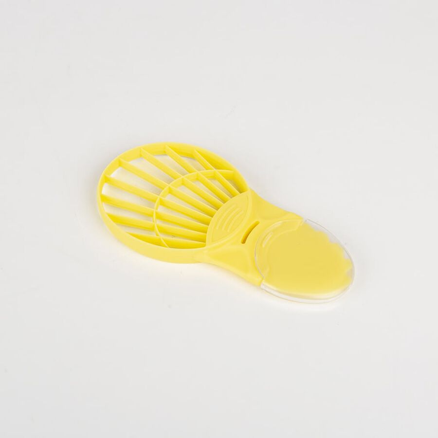 Set de utensilios aguacate de plástico 15x8x4cm
