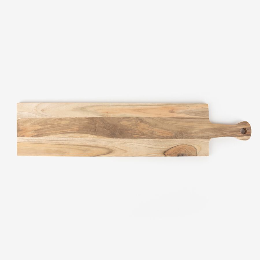Tabla de servir de madera 70x15x2cm