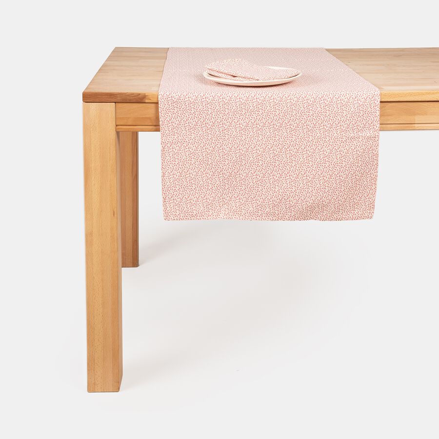Camino de mesa de algodón reciclado Pinada 55x140cm