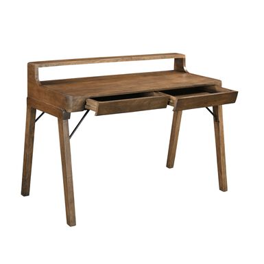 Escritorio de madera de mango Gavin 120x52x88cm Clau&Chloe