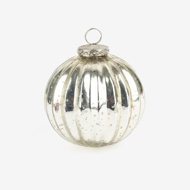 Bola decorativa de cristal Mercurio plata &Oslash;10cm