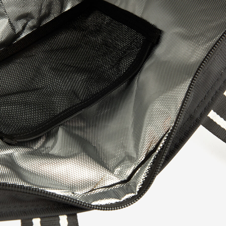 Bolsa lunchbag con asas negra 33x14x23cm 3,7L