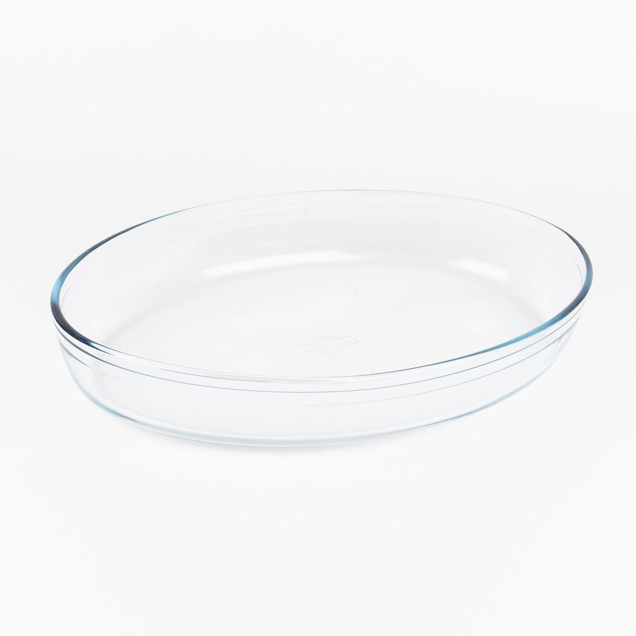 Fuente ovalada de vidrio Ocuisine 40x21cm