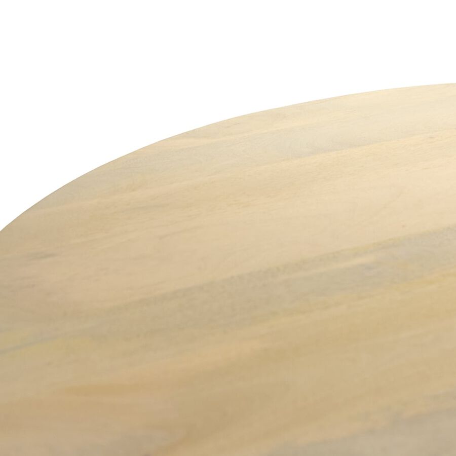 Mesa de comedor redonda de madera de mango Paris &Oslash;120x75cm Clau&Chloe