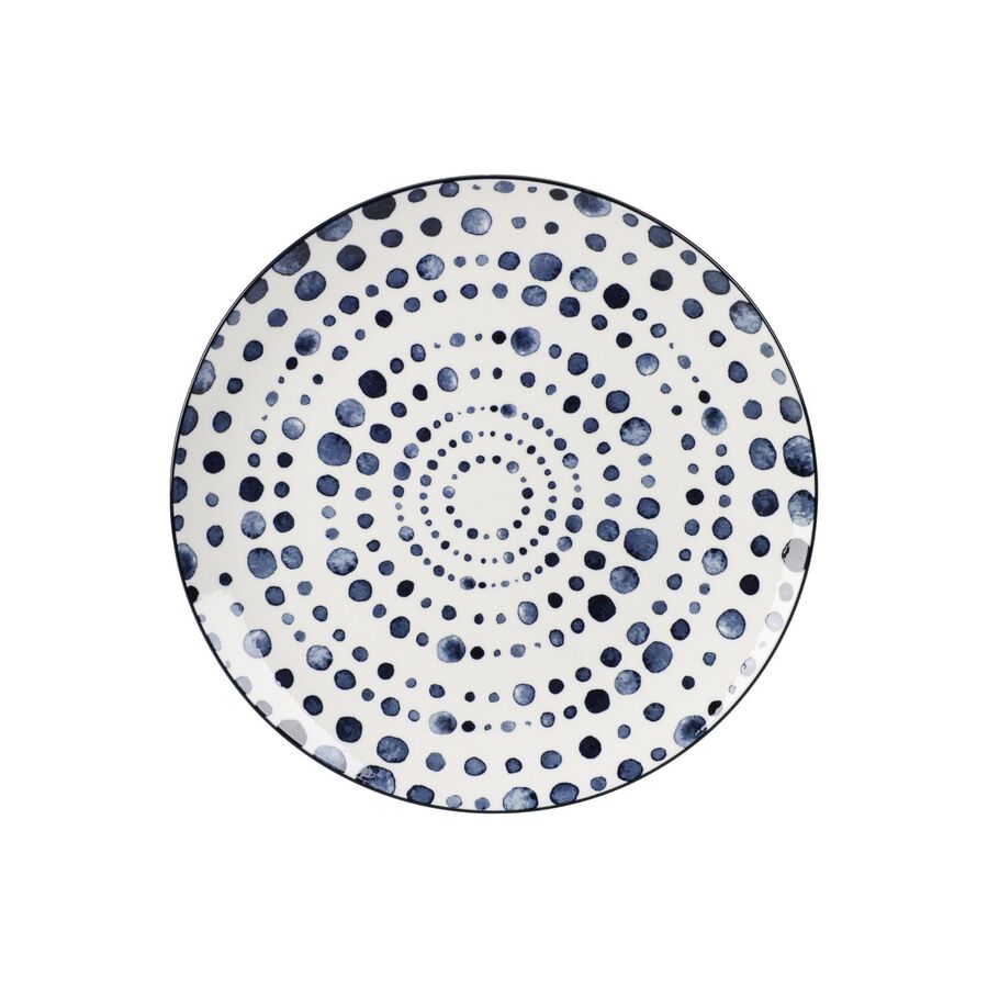 Plato llano de porcelana Ming &Oslash;27cm