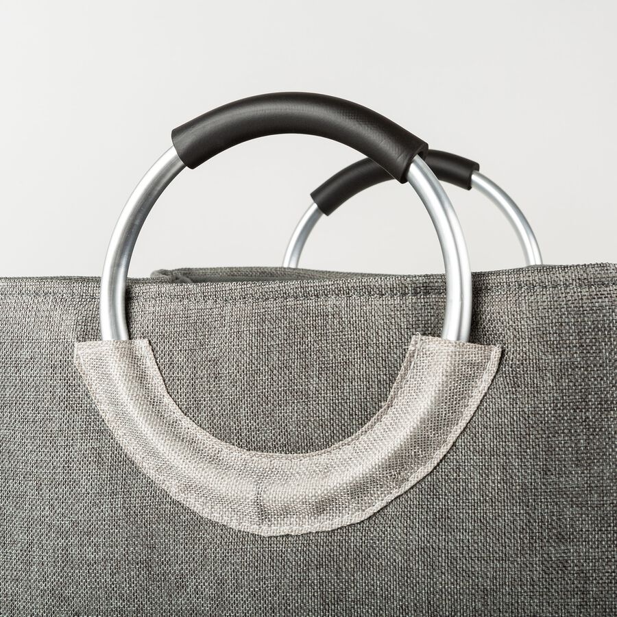 Bolsa para ropa  gris Horoi 36x30x55cm