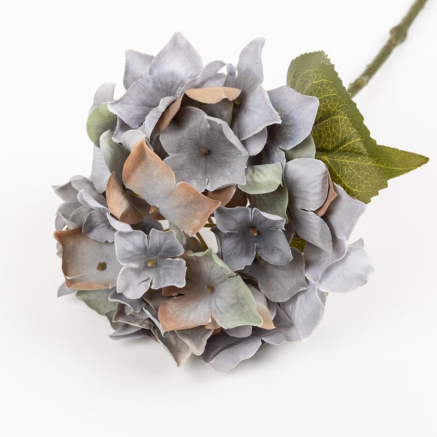 Rama de hortensia artificial 65cm en varios colores