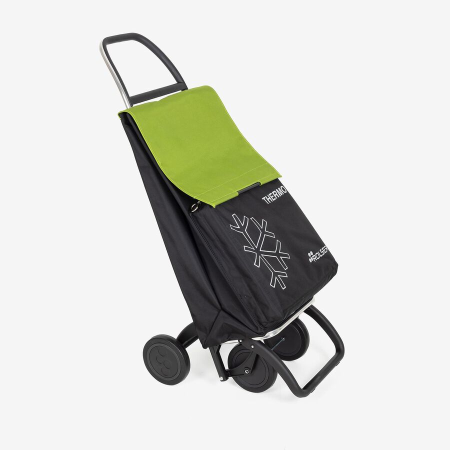 Carro para la compra negro/lima 4r Termo Fresh