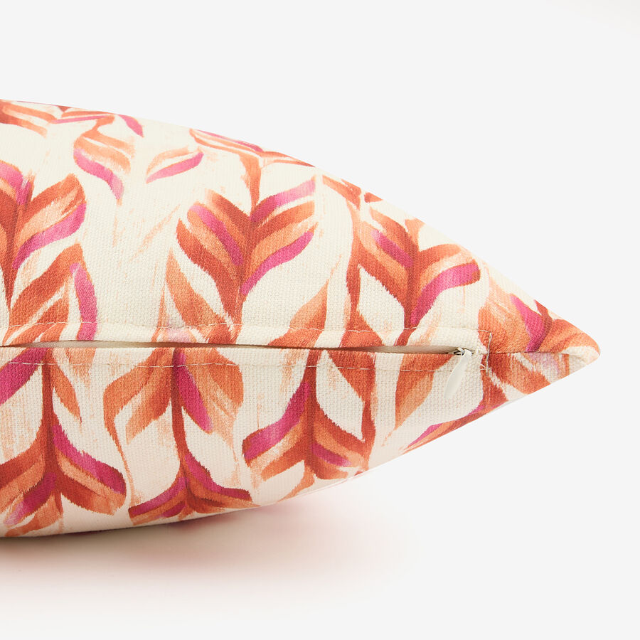 Funda de cojín de algodón cuadrada rosa Arce 45x45cm