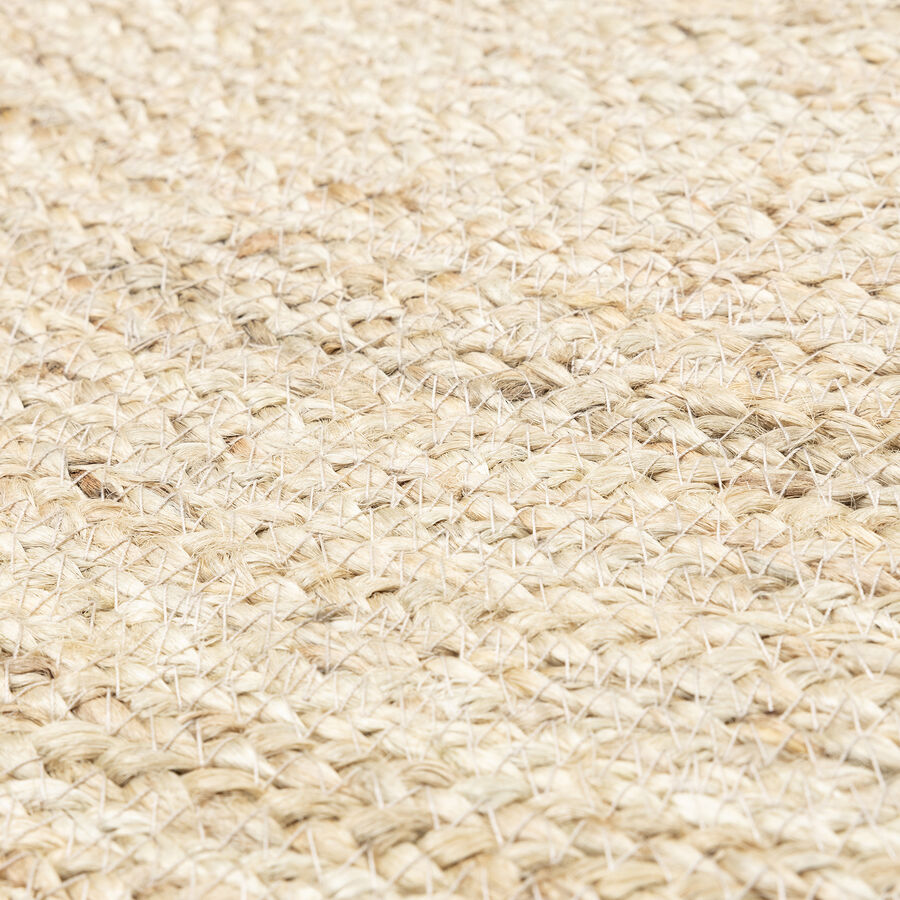 Alfombra de yute natural &Oslash;120cm