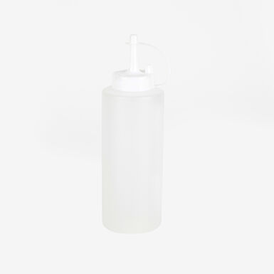 Botella biberón de cocina para salsas de plástico 38cl