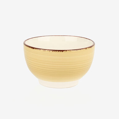 Bol de gres beige Bernal Ø14x8cm 65cl