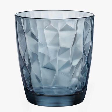 Vaso azul de 39cl Blue Diamond Bormioli 